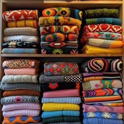 Free Colorful Knitwear Display Image - Sweaters, Knitwear, Colorful ...