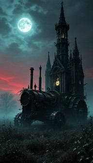 Gothic Machine Colors Free Gothic Machine Rises Image - Gothic, Steampunk, Mechanical ...