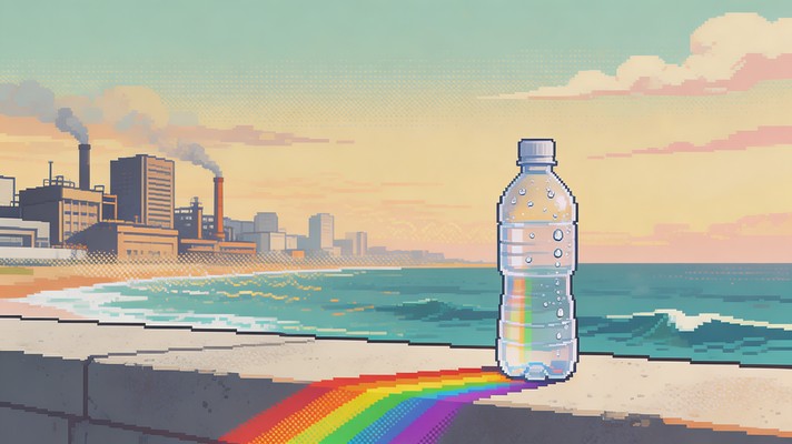 Free Coastal Pixel Sunset Image - Pixel, Retro, Bottle | Download at ...