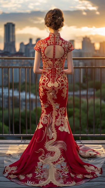 Free Elegant Evening Gown Image - Woman, Gown, Sunset | Download at ...