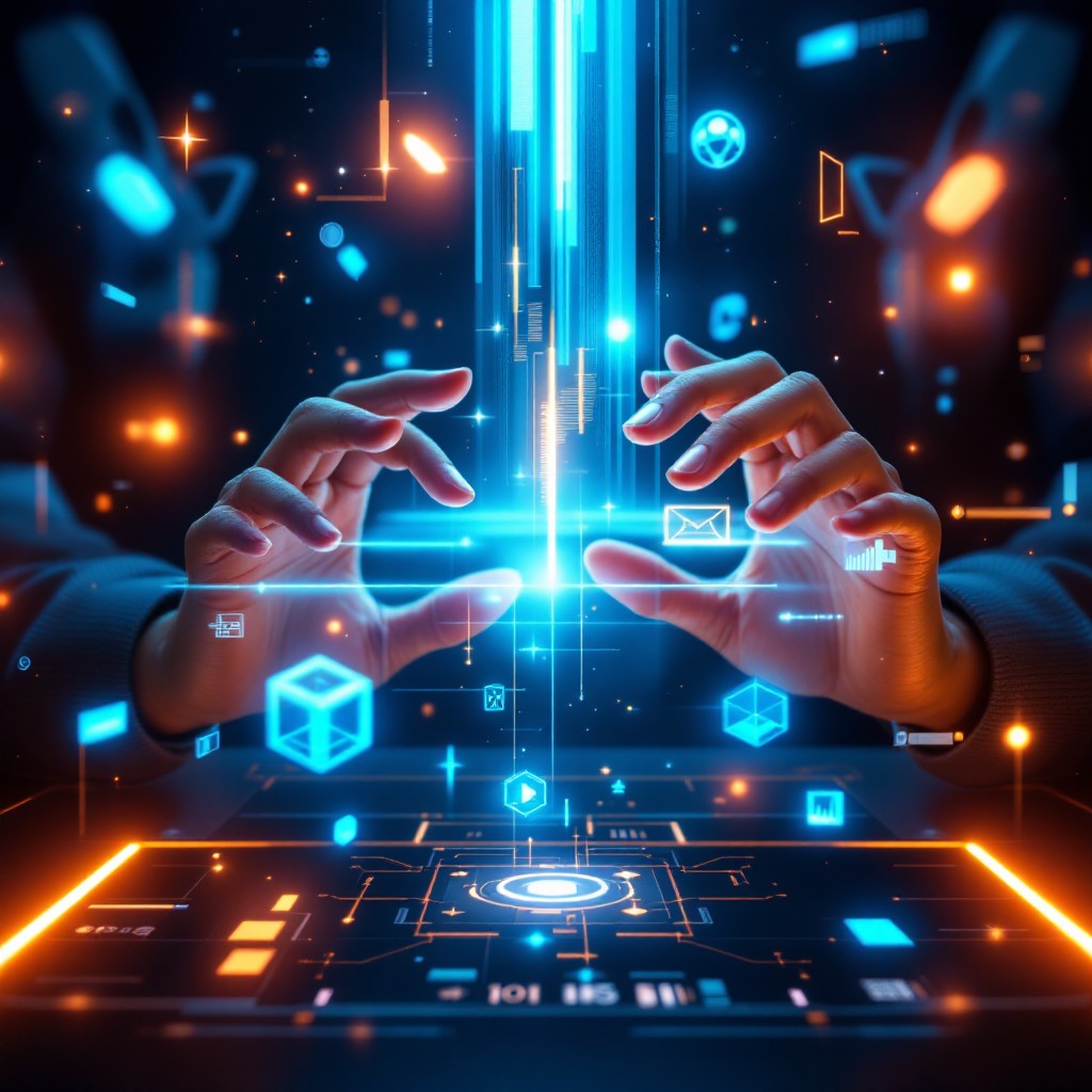 Free Digital Reality Interface Image - Holographic, Futuristic, Digital ...