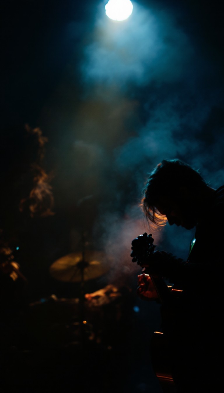 Humen Singer Shadow Free Musician in Shadows Image - Dramatic, Moody, Mysterious | Download ...