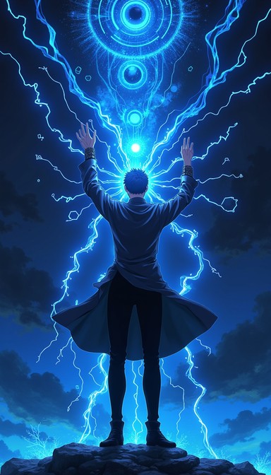 Free Digital Power Unleashed Image - Cyberpunk, Anime, Supernatural ...