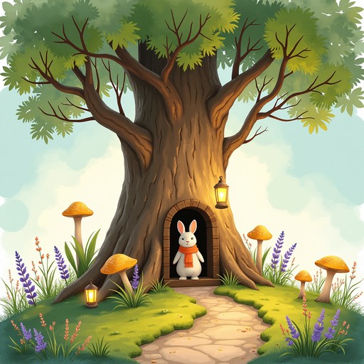 Free Woodland Rabbit Home Image | Download at StockCake