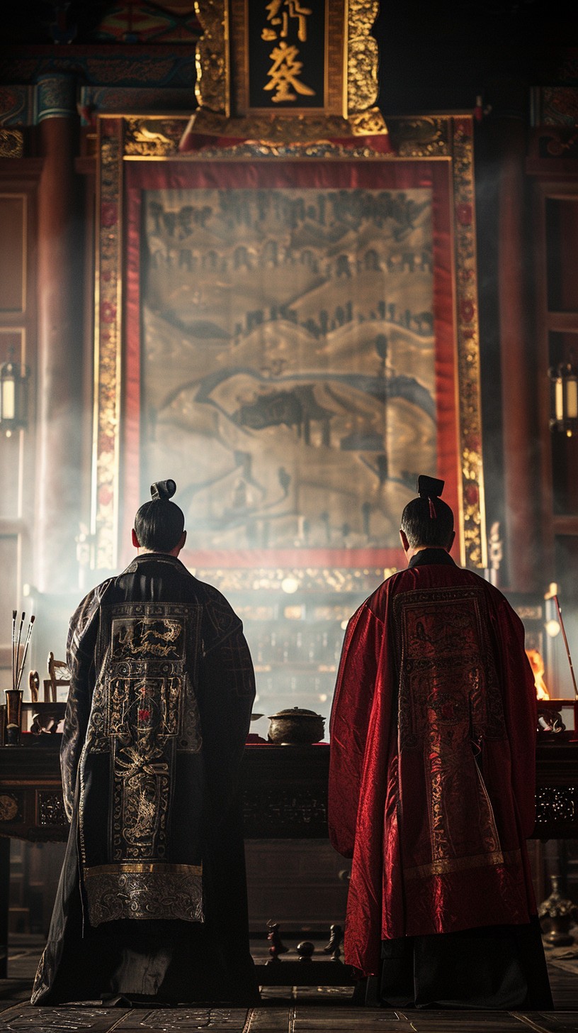 Free Temple Ritual Scene Image - Temple, Incense, Robes | Download at ...