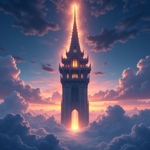 Free Transcendent Tower Rising Image - Tower, Spire, Clouds | Download ...
