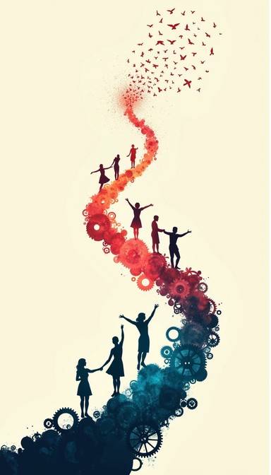 Harmony Inmotion Design Free Harmony In Motion Image - Journey, Silhouettes, Transformation ...