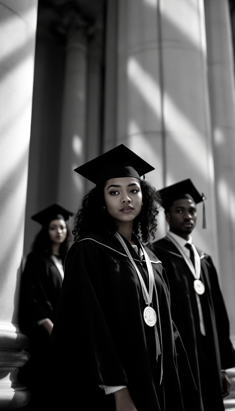 Free Graduates Standing Proud Image - Graduation, Achievement, Academic ...