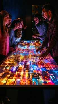 Free Interactive Display Fun Image - Technology, Friends, Interactive ...