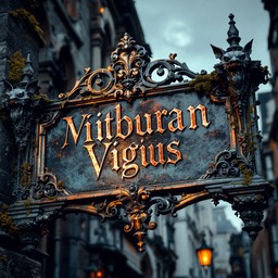Free Gothic Copper Sign Image - Gothic, Victorian, Copper | Download at ...