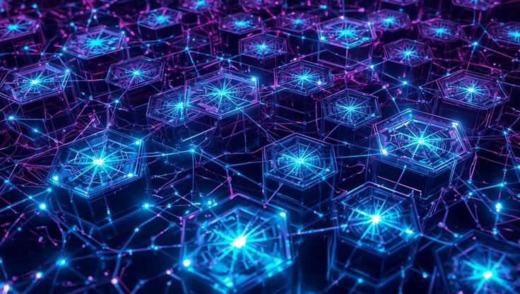 Free Hexagon Data Explosion Image - Blockchain, Hexagon, Anime ...