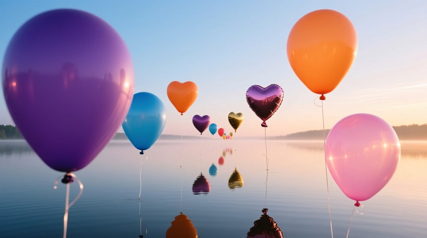 Free Misty Balloon Morning Image - Balloons, Reflection, Lake ...
