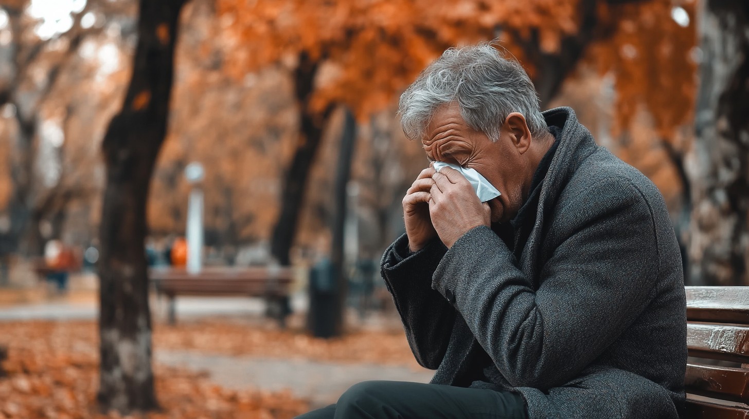 Generalized Unwell Free Man feeling unwell Image - Man, Elderly, Autumn | Download at ...