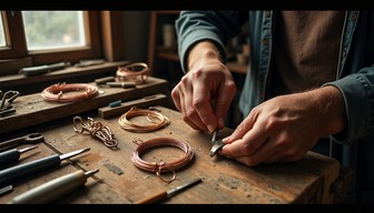 Free Copper Wire Crafting Image - Artisan, Copper, Craftsmanship ...