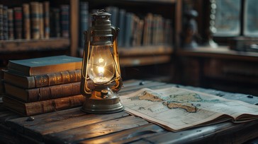 Free Illuminated Antique Map Image - Map, Lamp, Antique | Download at ...