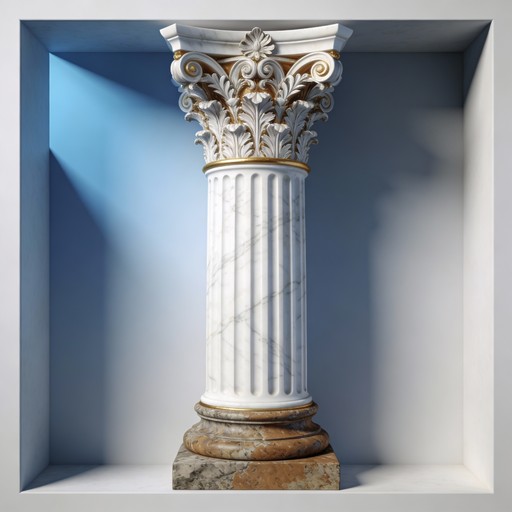 Croithian Column Free Ornate Corinthian Column Image - Column, Architectural, Burgundy ...