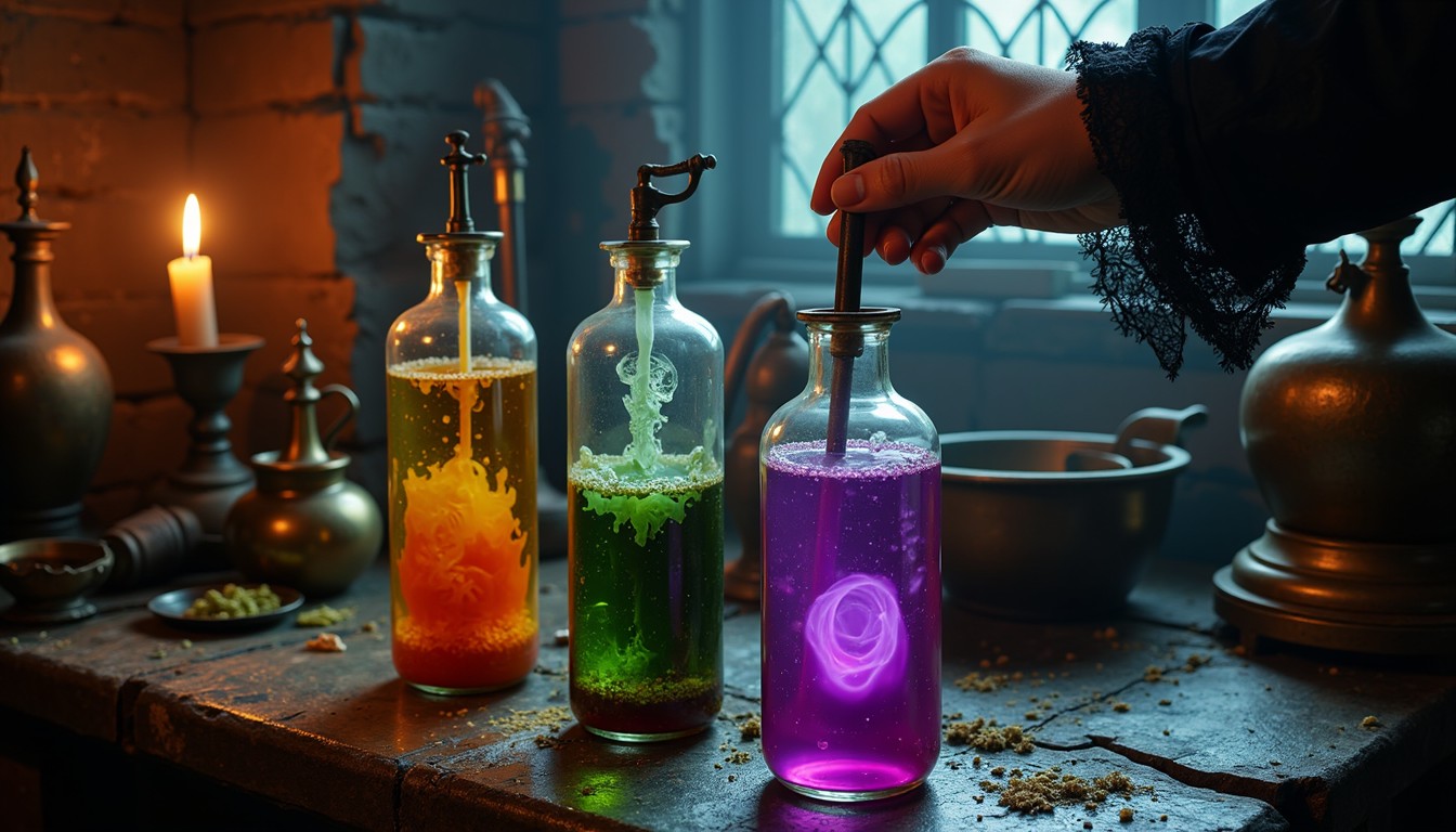 Mythical Elixir Free Glowing Mystical Elixirs Image - Alchemy, Potions, Elixirs ...