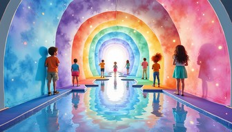 Magical Mirror Ripple Effect Free Magical Mirror Spiral Image - Whimsical, Spiral, Watercolor ...