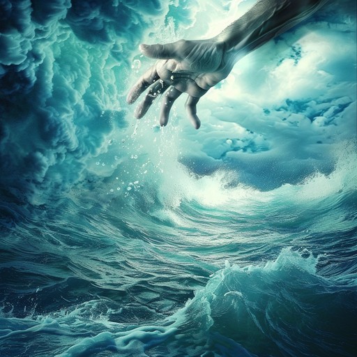 Dramatic Hand Wave Free Hand touching foam Image - Hand, Foam, Beach | Download at StockCake