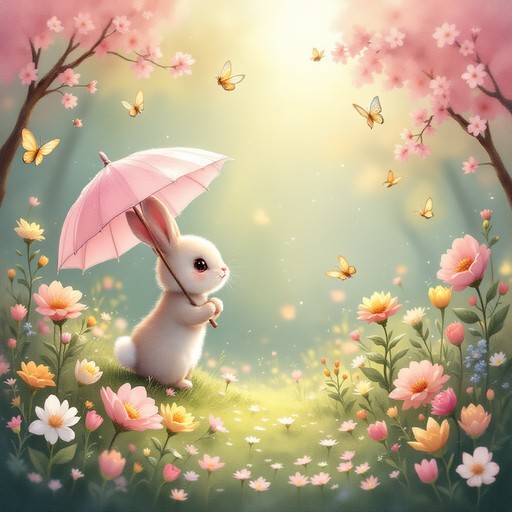 魔法の庭のウサギの画像をダウンロード - ウサギ, うさちゃん, 庭