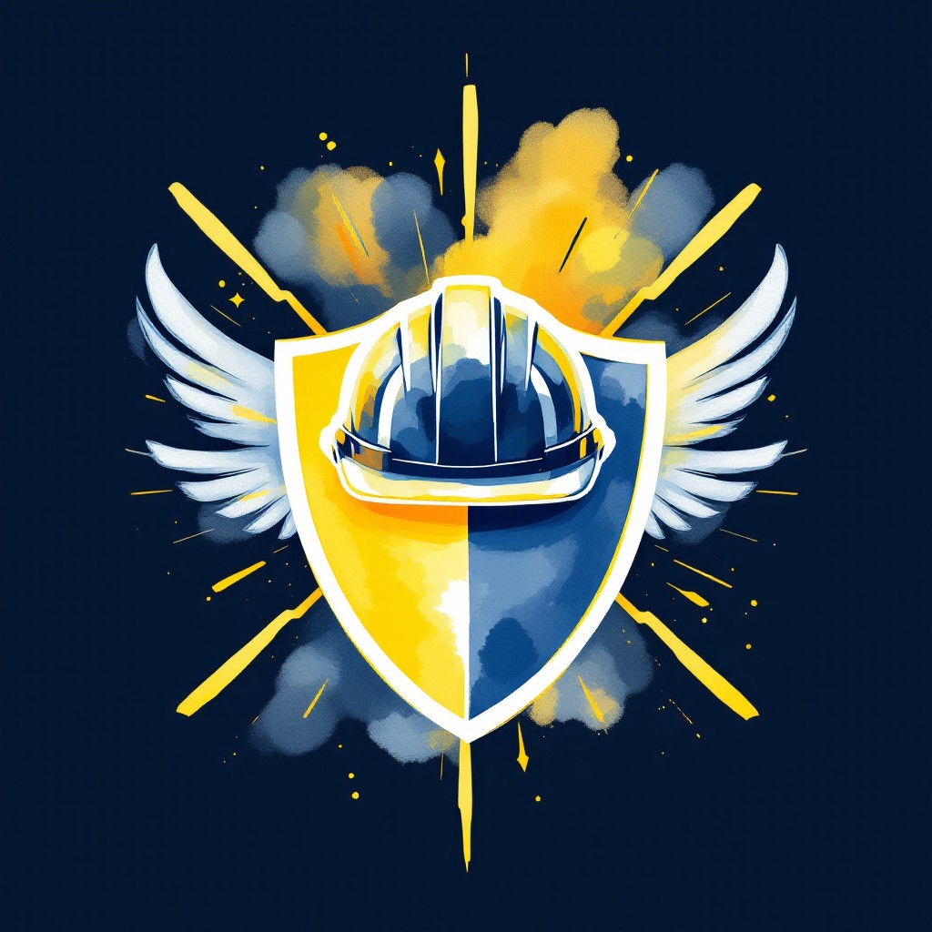 Free Safety Wings Shield Image - Safety, Shield, Hardhat | Download at ...
