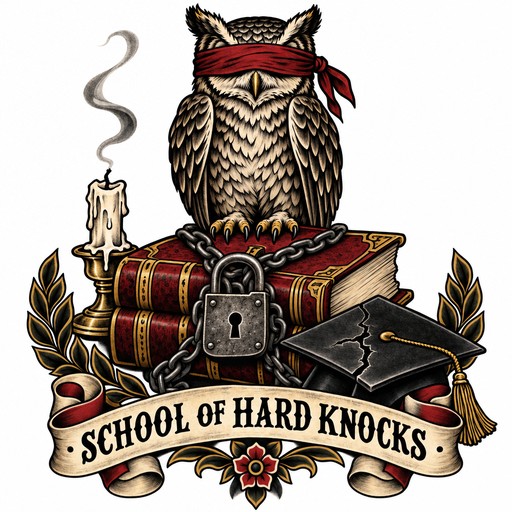 Download Blindfolded Owl Tattoo Image - Owl, Tattoo, Blindfold | StockCake