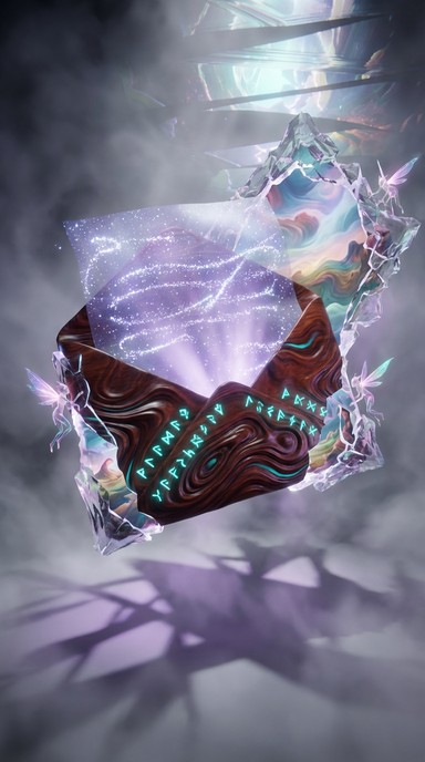 Free Enchanted Wooden Portal Image - Fantasy, Magical, Envelope ...