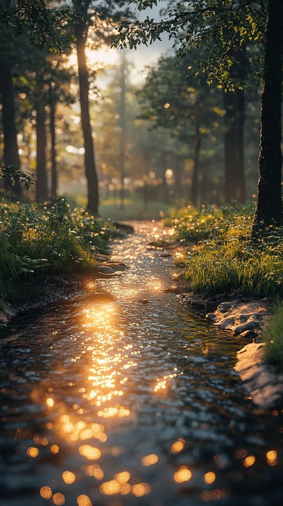 Free Forest Stream Flow Image - Stream, Forest, Water | Download at ...