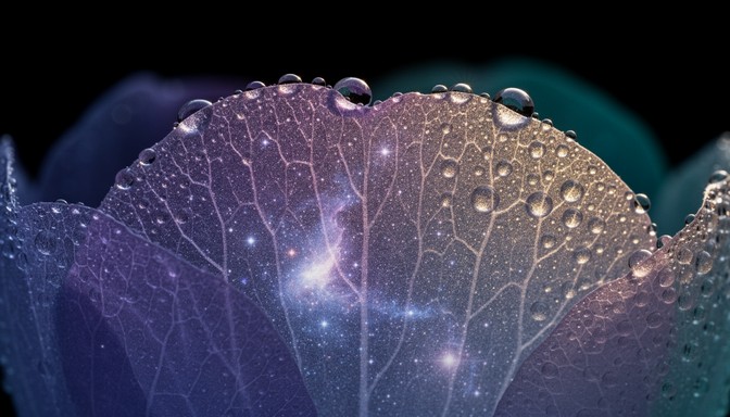 Free Cosmic Flower Petals Image - Petals, Flower, Dewdrops | Download ...