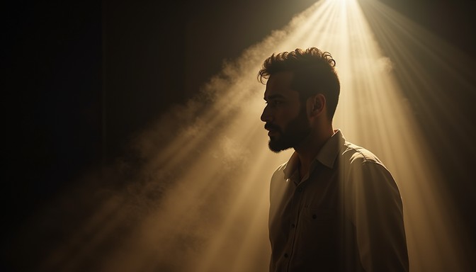 Free Light Through Darkness Image | Download at StockCake