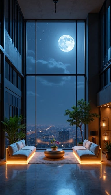 Floor to Ceiling Windows Apartment - Pinterest - Cityscape Penthouse Rental With Floor-To-Ceiling Windows