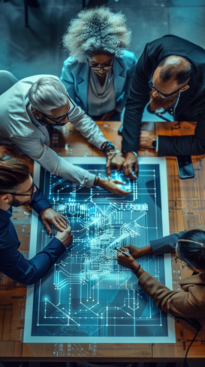 Team Innovative Image Free Innovative Team Meeting Image - Teamwork, Technology, Innovation ...
