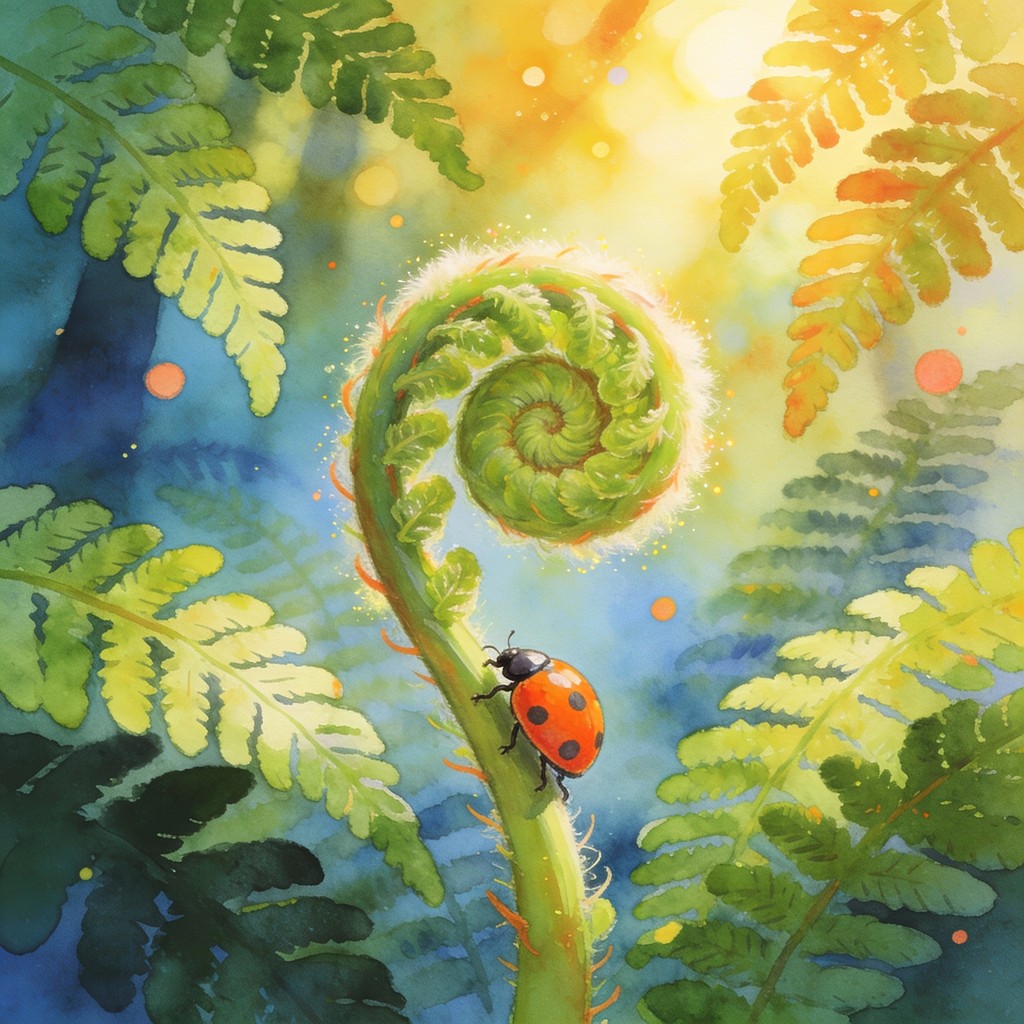 Fern Using Magic Free Magical Fern Spiral Image - Fern, Fiddlehead, Spiral | Download at ...