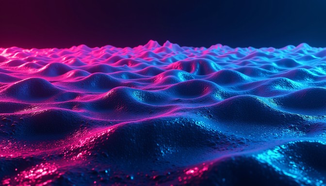 Free Neon Digital Waves Image - Cyberpunk, Neon, Ripples | Download at ...