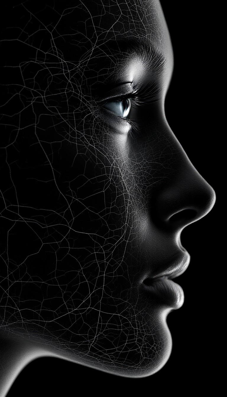 Free Neural Pathways Illuminated Image - Anatomy, Minimal, Profile ...