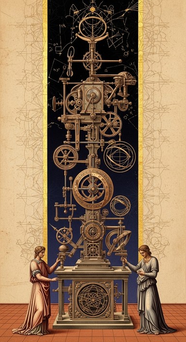 Technical Drawing Renaissance Free Renaissance Mechanical Diagrams Image - Compass, Mechanical ...