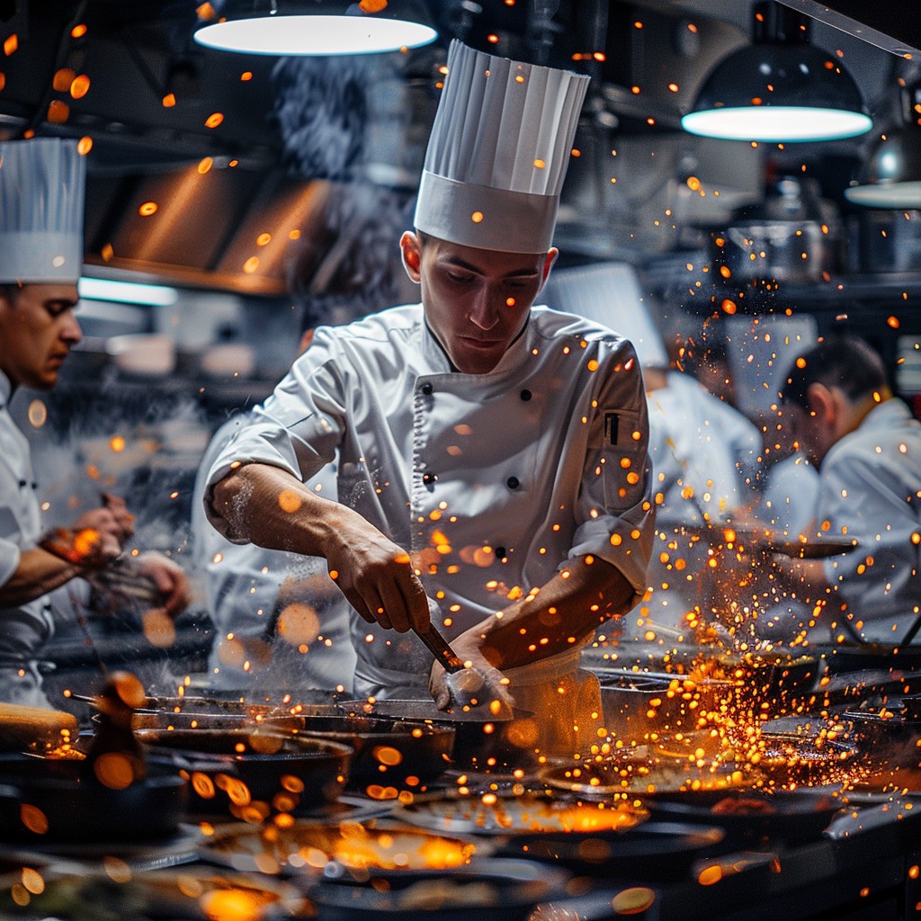 Free Intense Culinary Precision Image - Chef, Cooking, Kitchen ...