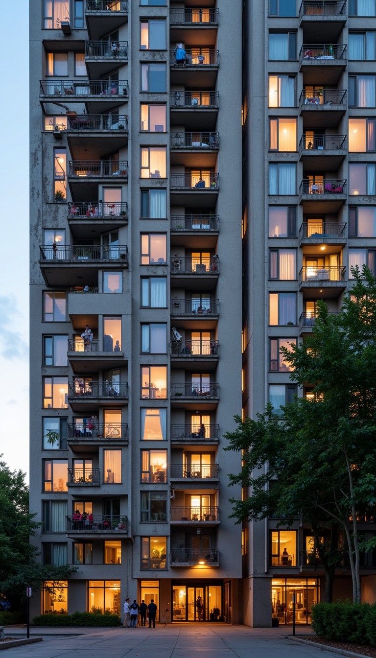 Free Illuminated Urban Tower Image - Highrise, Apartments, Urban ...
