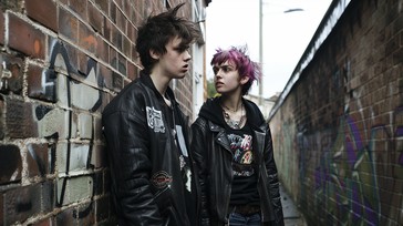 Free Urban Punk Duo Image - Urban, Fashion, Youth | Download at StockCake