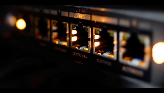 Network Port Led Free Glowing Network Ports Image - Network, Router, Ethernet | Download ...