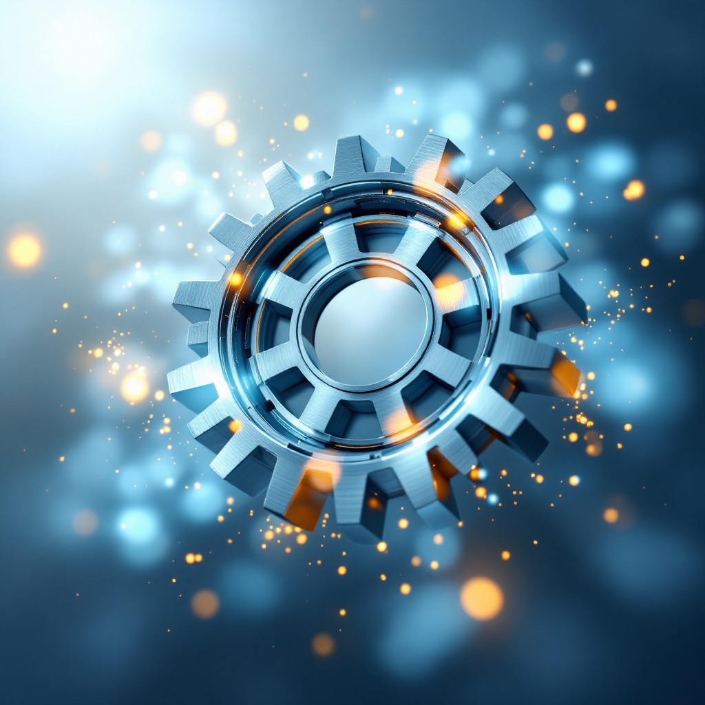 Free Floating Industrial Cog Image - Gear, Cogwheel, Machinery ...