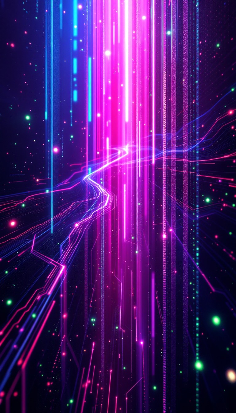 Neon Stream Free Digital Neon Stream Image - Cyberpunk, Neon, Digital | Download at ...