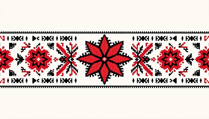 Free Ukrainian Floral Pattern Image - Sunflower, Geometric, Ukrainian ...