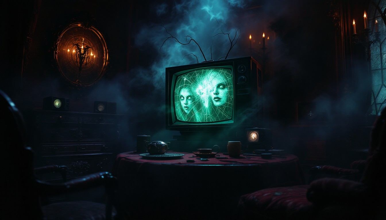 Free Haunted Television Study Image - Gothic, Television, Haunted ...
