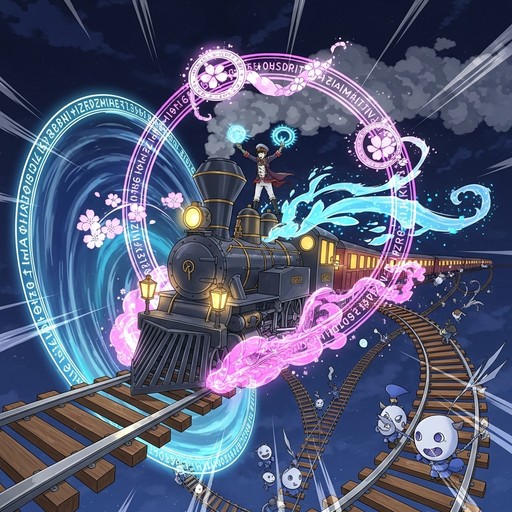 Spells Rails Free Magical Train Portal Image - Train, Locomotive, Magical | Download ...
