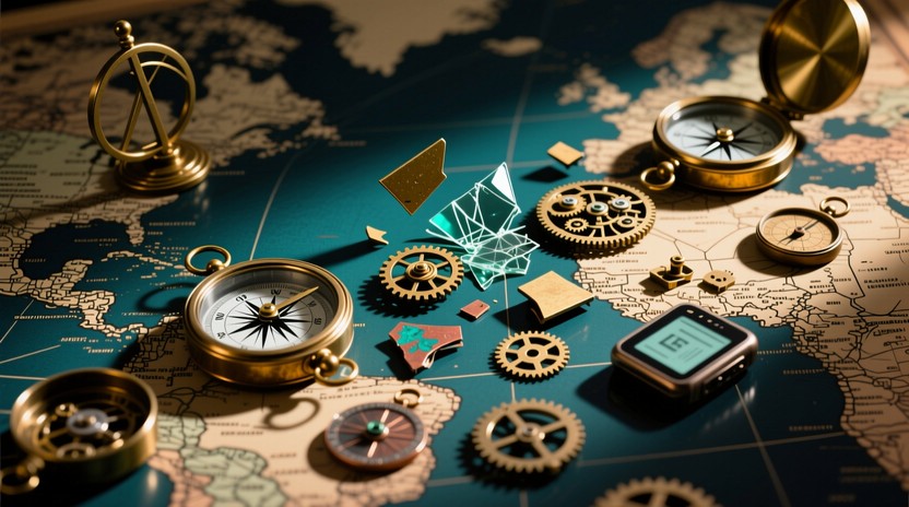 Free Navigation Through Time Photo - Compass, Navigation, Brass ...