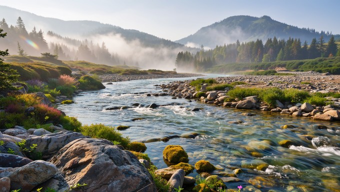 Moist Rivers Free River Images | Download at StockCake