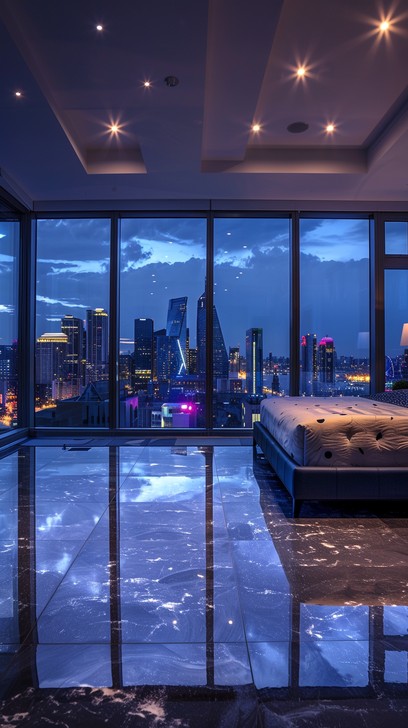Free City View Apartment Image - City, Skyline, Penthouse | Download at ...