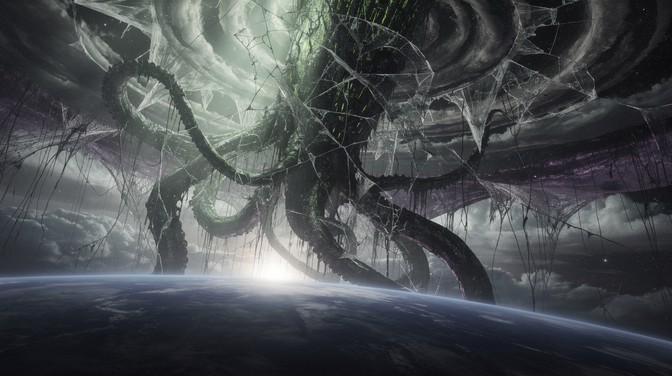 Translucent Monster Free Cosmic Horror Descends Image - Creature, Monster, Tentacles ...