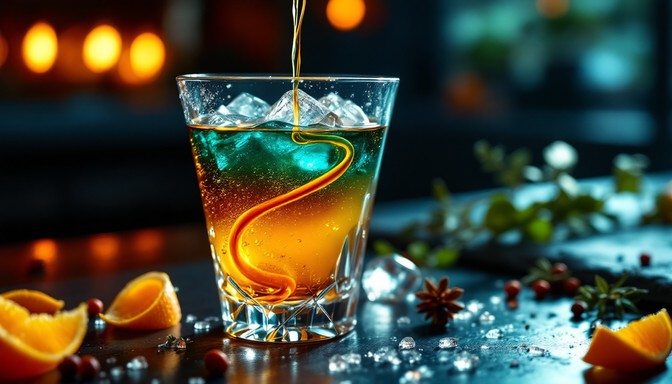 Free Layered Cocktail Masterpiece Image - Beverage, Drink, Layered ...